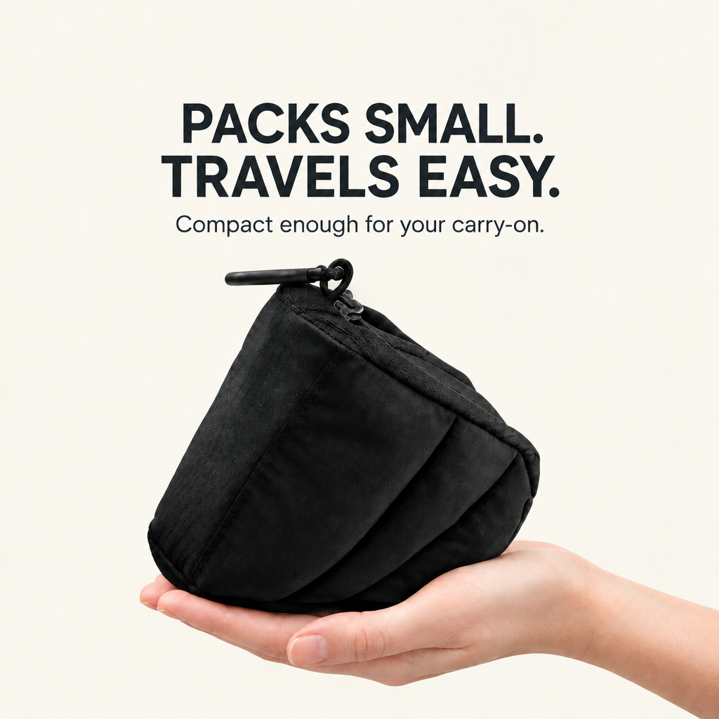Compact TravelBat for carry-on travel