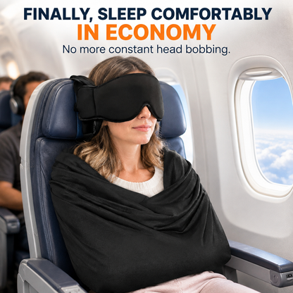 TravelBat airplane sleep support hero