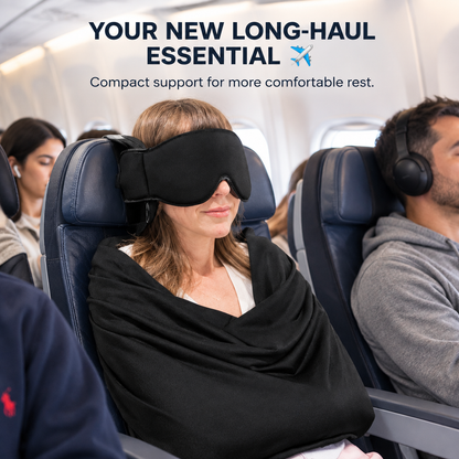 TravelBat long-haul airplane sleep support